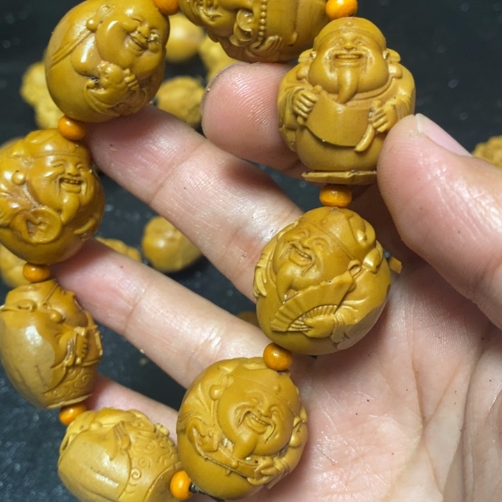 橄榄核手串/手链橄榄微瑕2.4包衣财迷