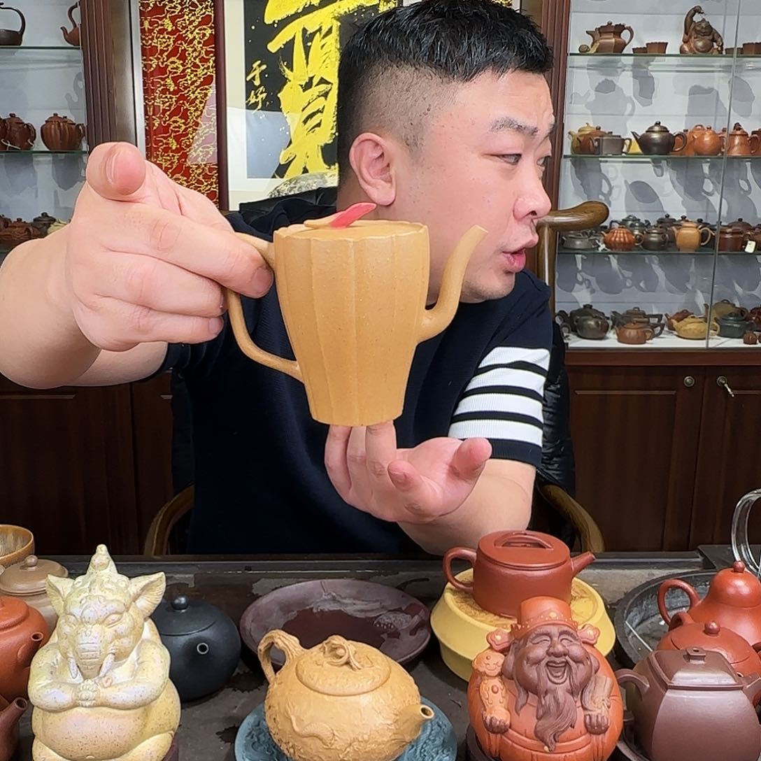 紫砂茶壶高莲段泥