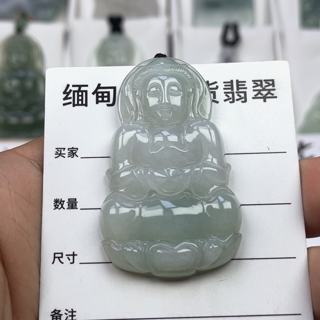 翡翠颈饰未镶嵌缅甸翡翠