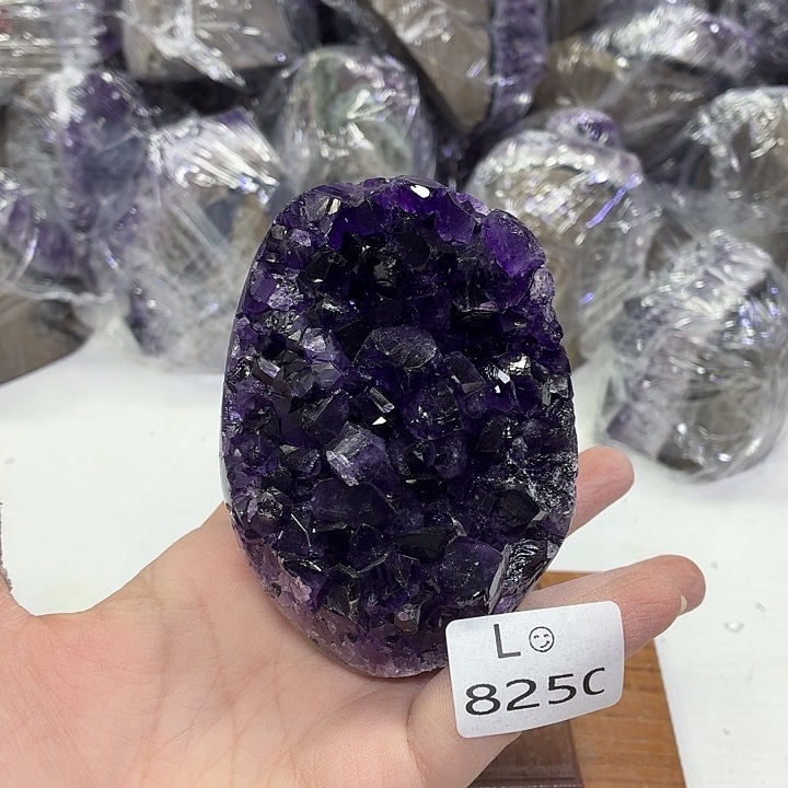 未镶嵌水晶摆件天然紫水晶