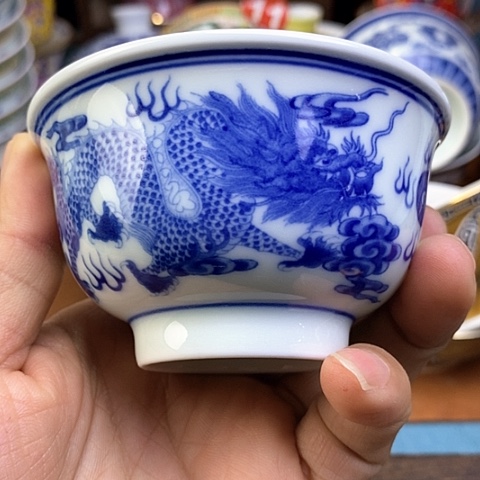 景德镇陶瓷藏式茶碗