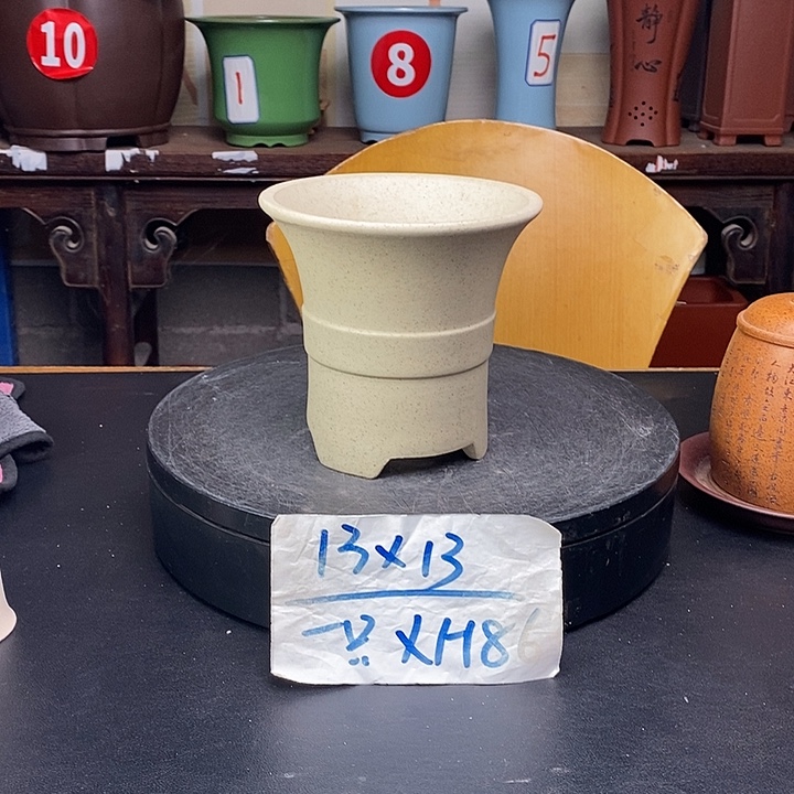 紫砂花盆货号一只XH86