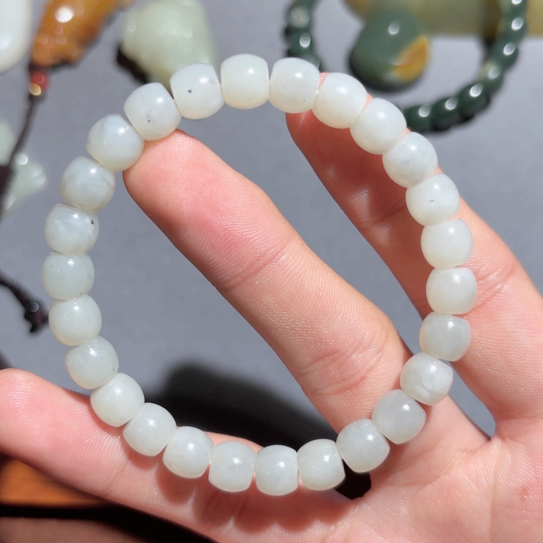 和田玉手链未镶嵌