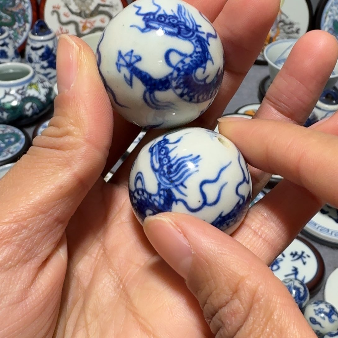 瓷片甲*两个3.0龙珠一起