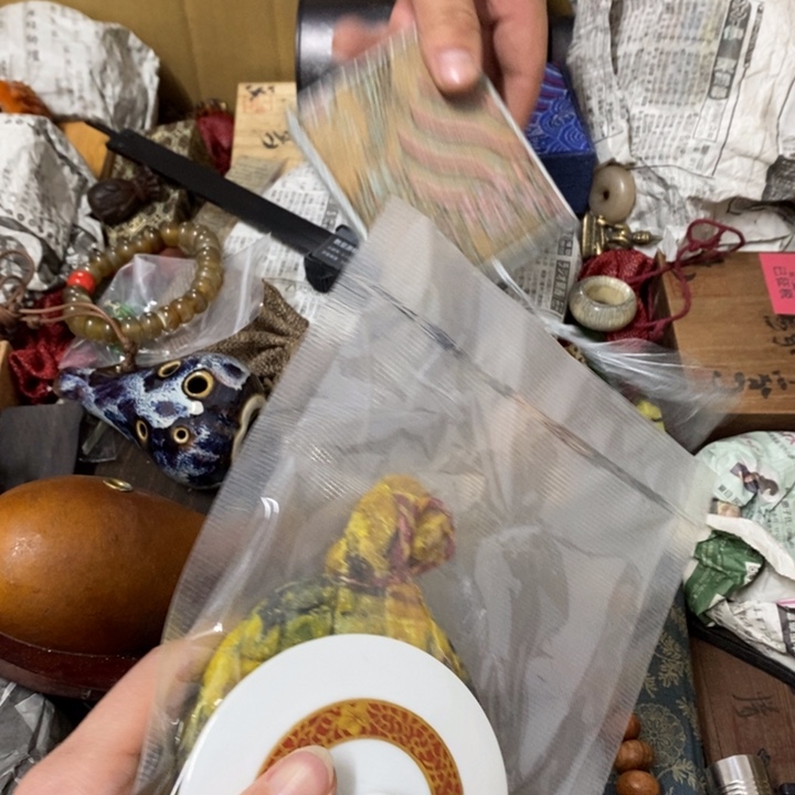 瓷片哈中古工艺品一件