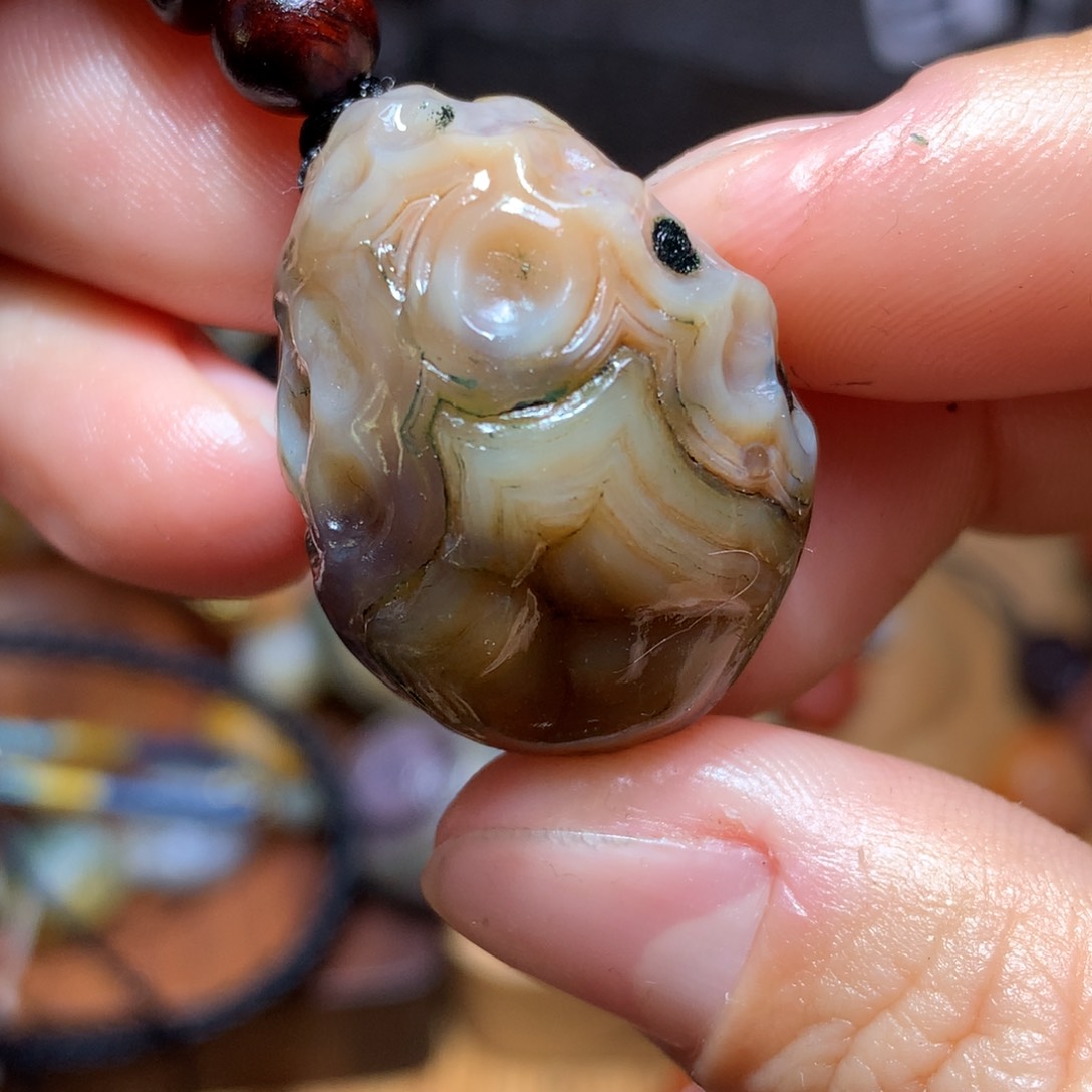 未镶嵌玛瑙/玉髓珠宝半成品