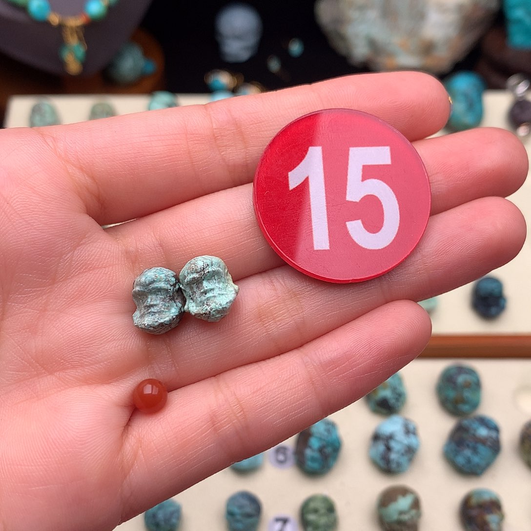 南红玛瑙配饰未镶嵌