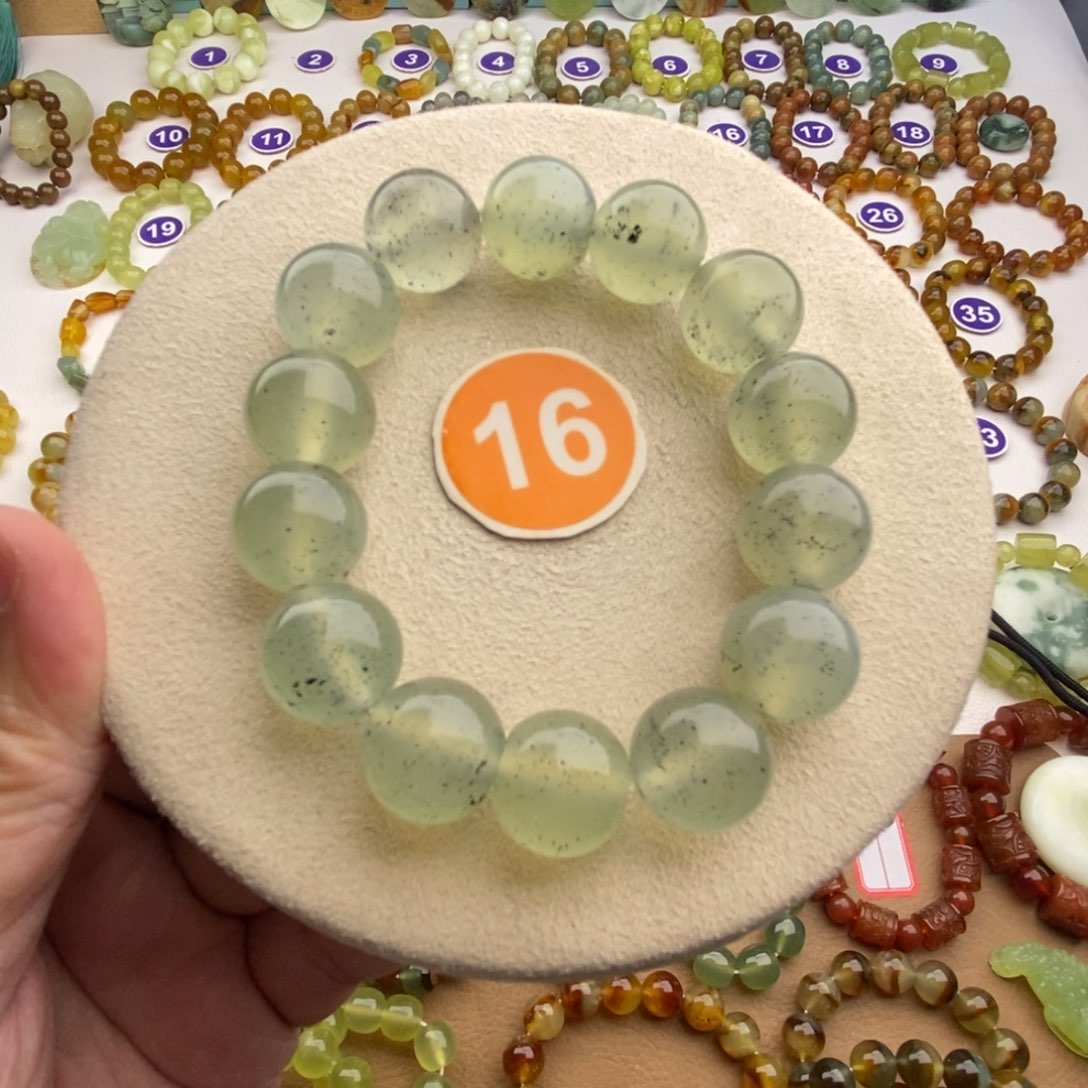 蛇纹石玉未镶嵌手串