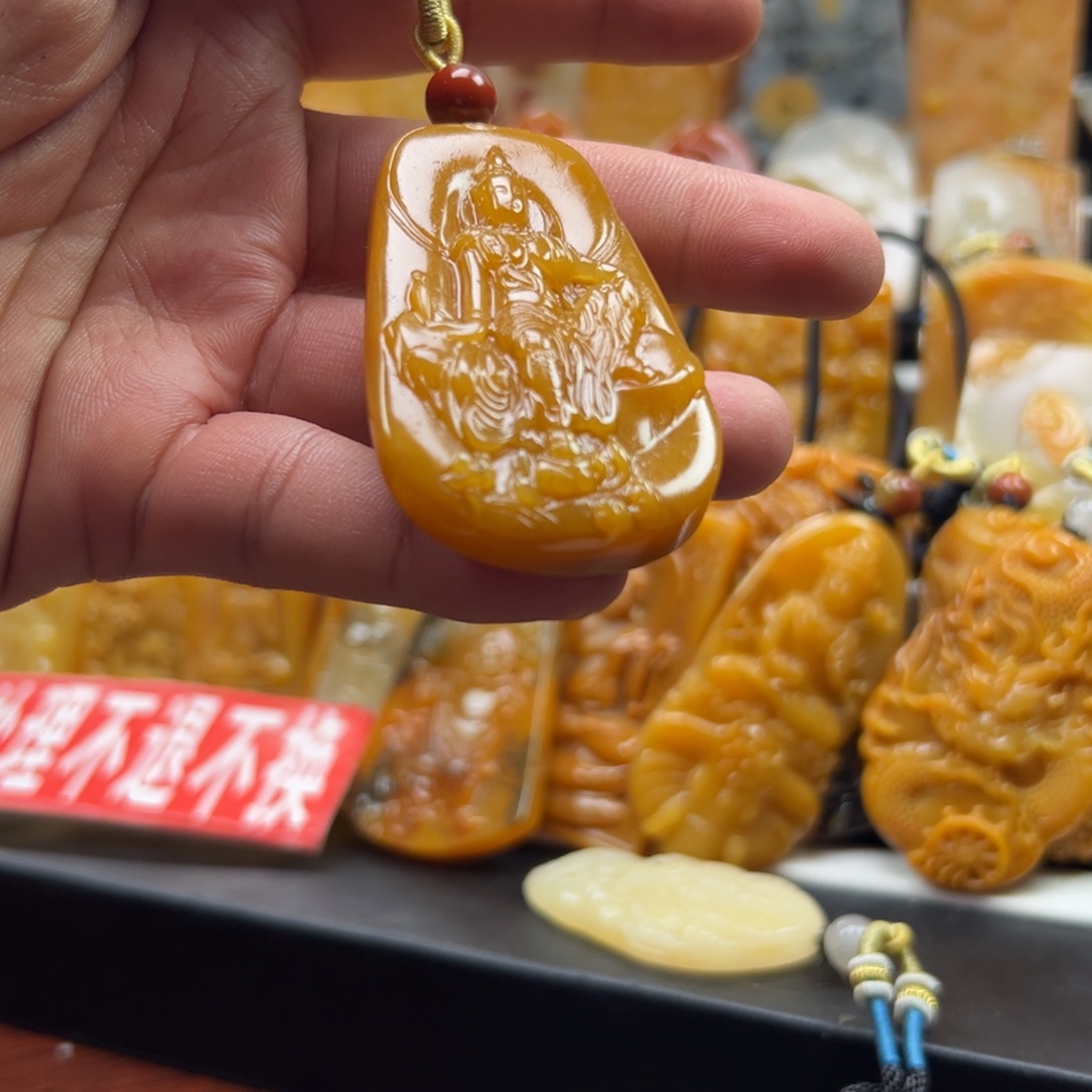 石英质玉（黄龙玉）未镶嵌多选一发货