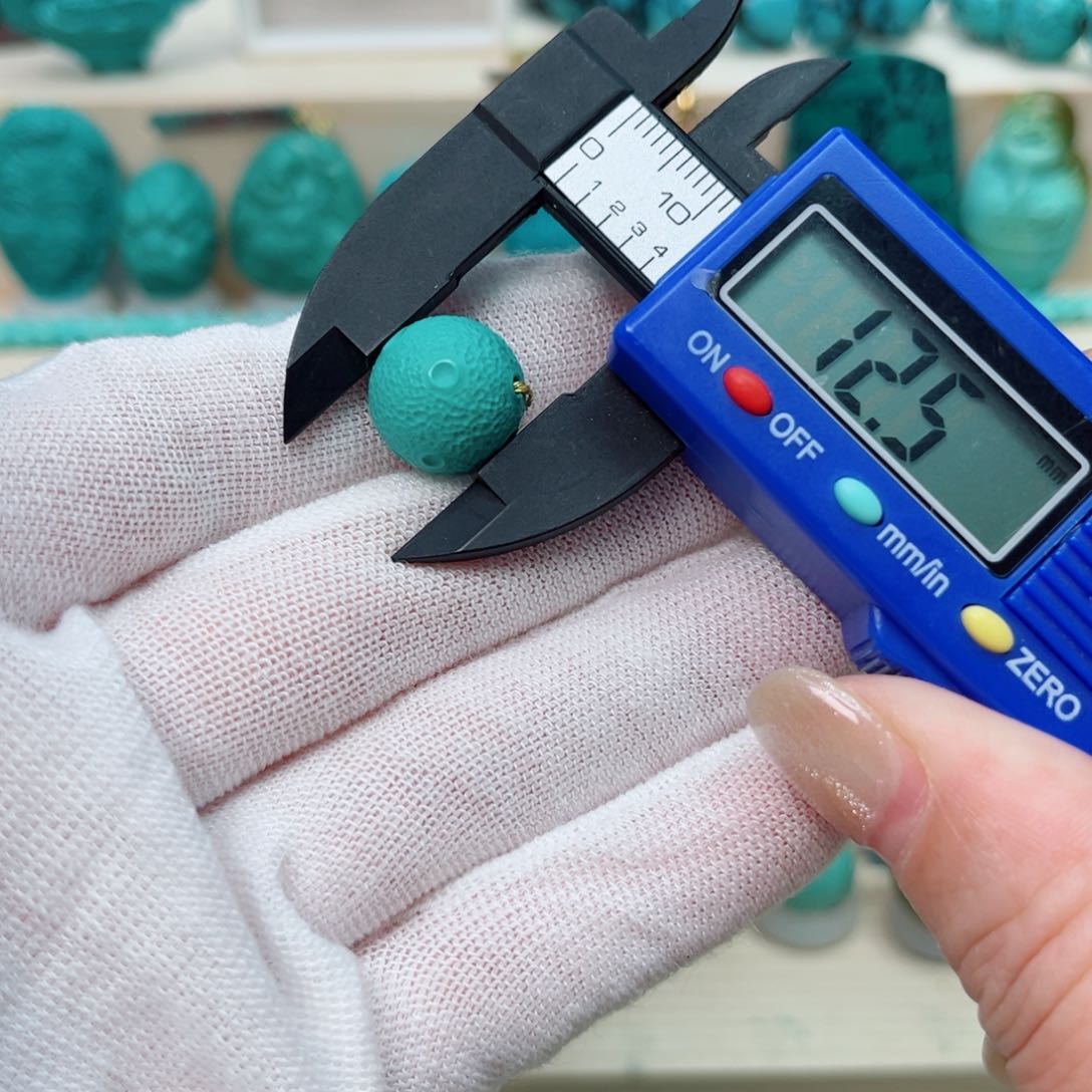 绿松石星球珠未镶嵌