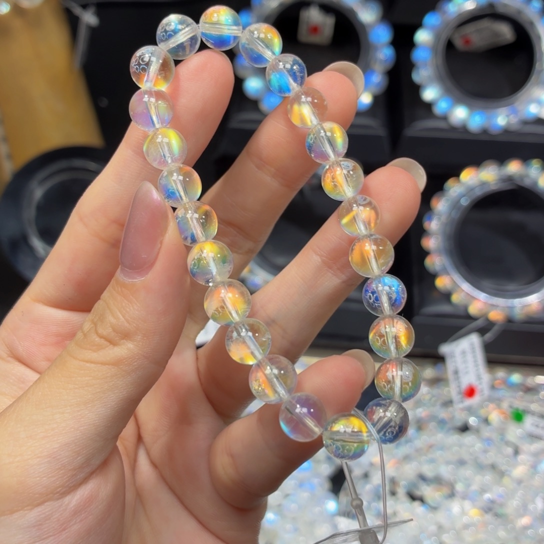 未镶嵌手链月光石MA259#7.6mm