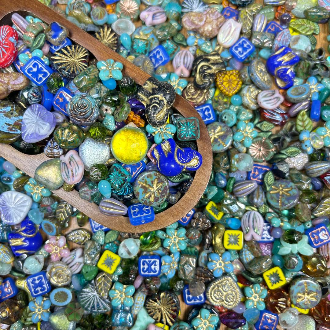 直播1-150进口捷克琉璃手工DIY饰品配件