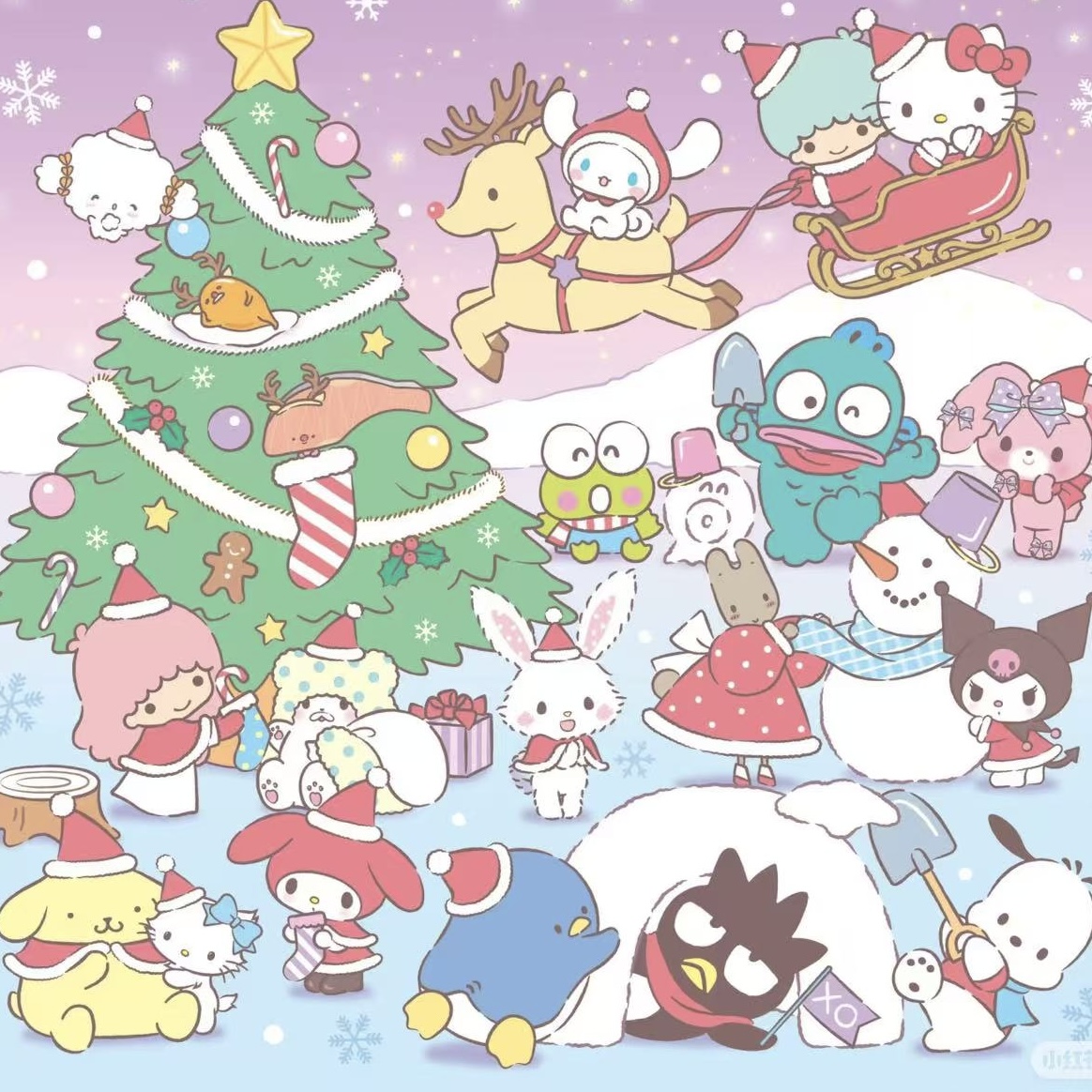 【竞点数车车】日版三丽鸥 Kitty美乐蒂 公仔挂件（直邮）