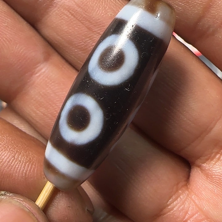 玛瑙/玉髓散珠西藏回流天珠