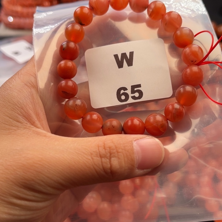 南红玛瑙未镶嵌多样性发货默认微瑕称重9mm