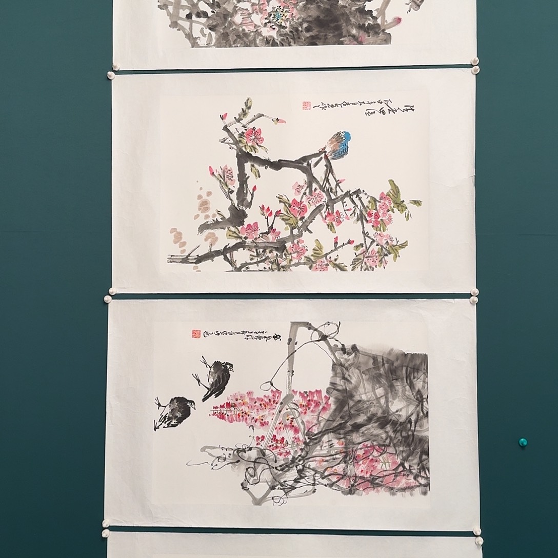 国画董老师的作品