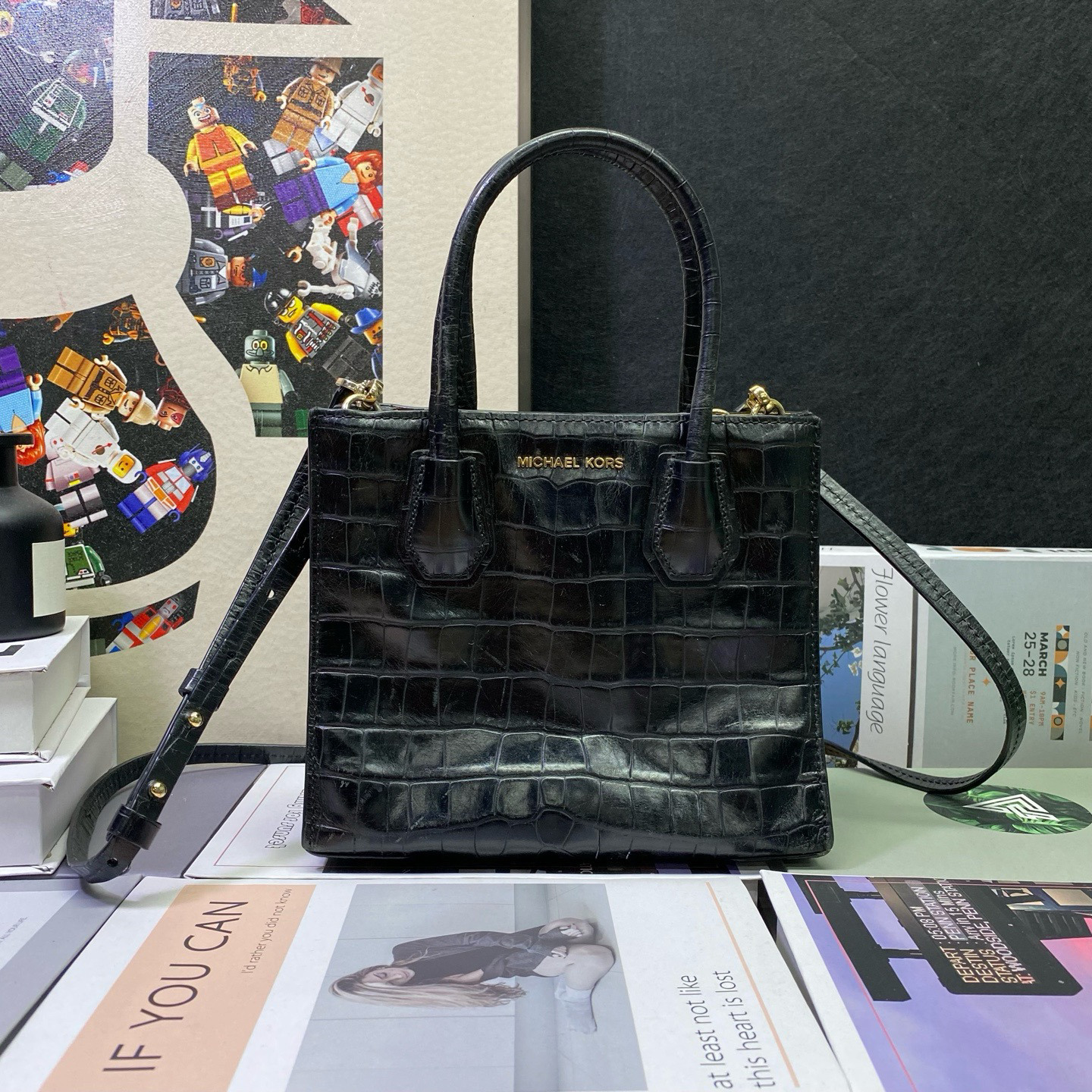 95新 MICHAEL KORS/迈克高仕 23051斜挎包21*19