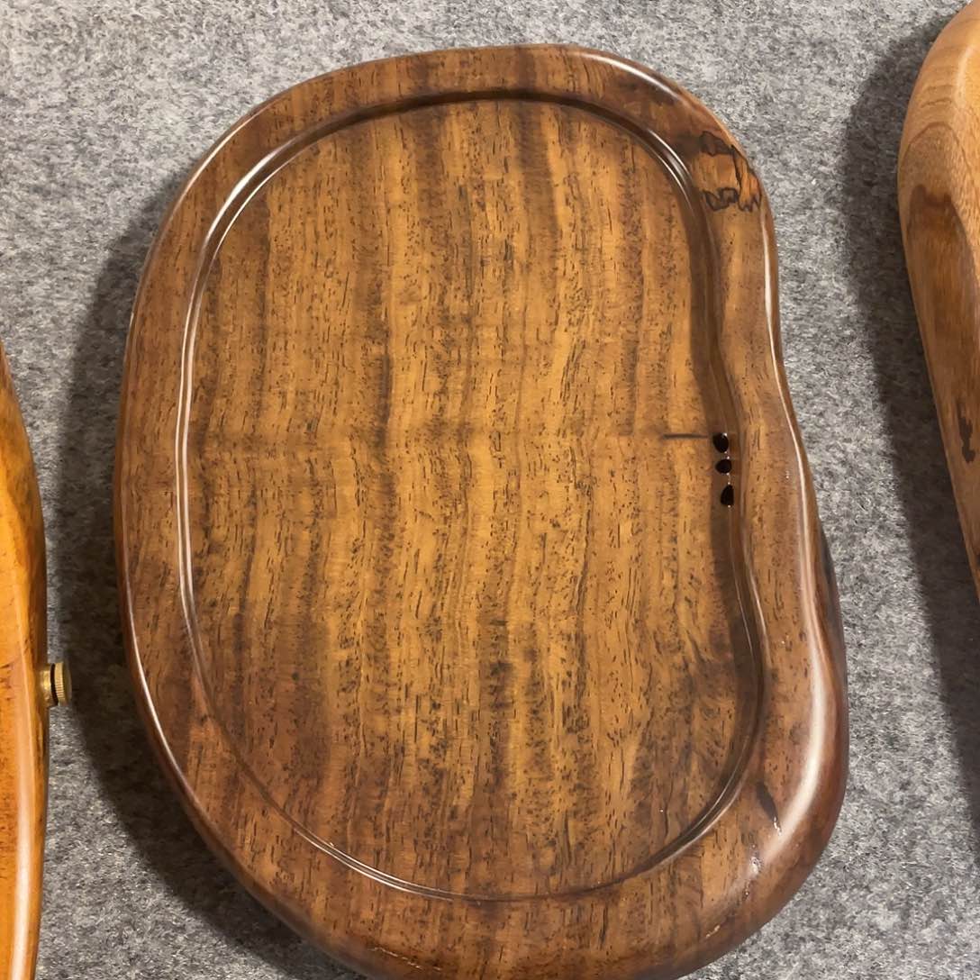 茶**扬黑檀木实木随行茶盘