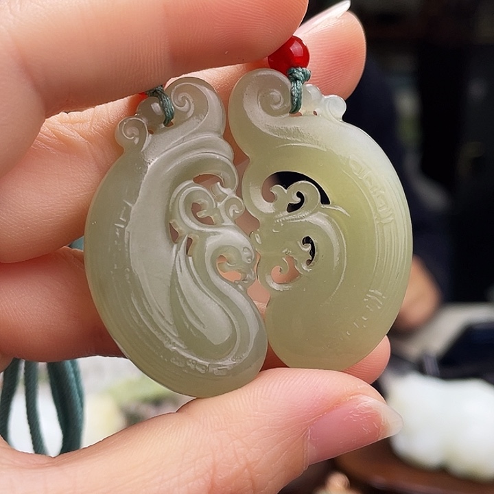 和田玉挂件未镶嵌定制发货