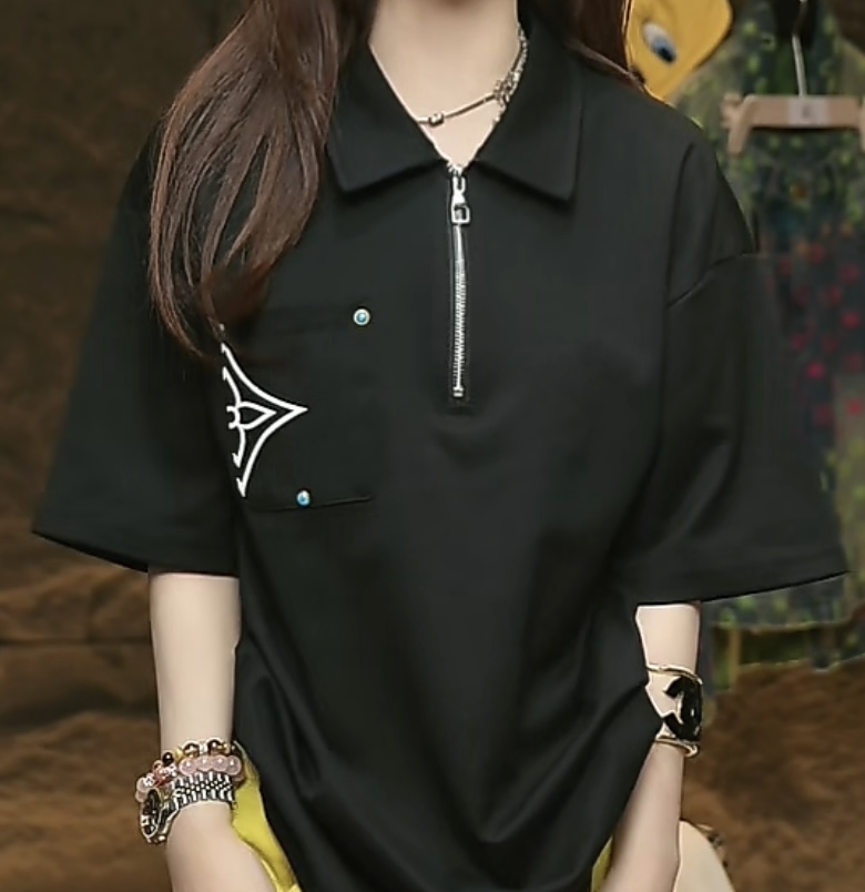 【S253014】-圆创专属-20链接-新款潮流休闲短袖