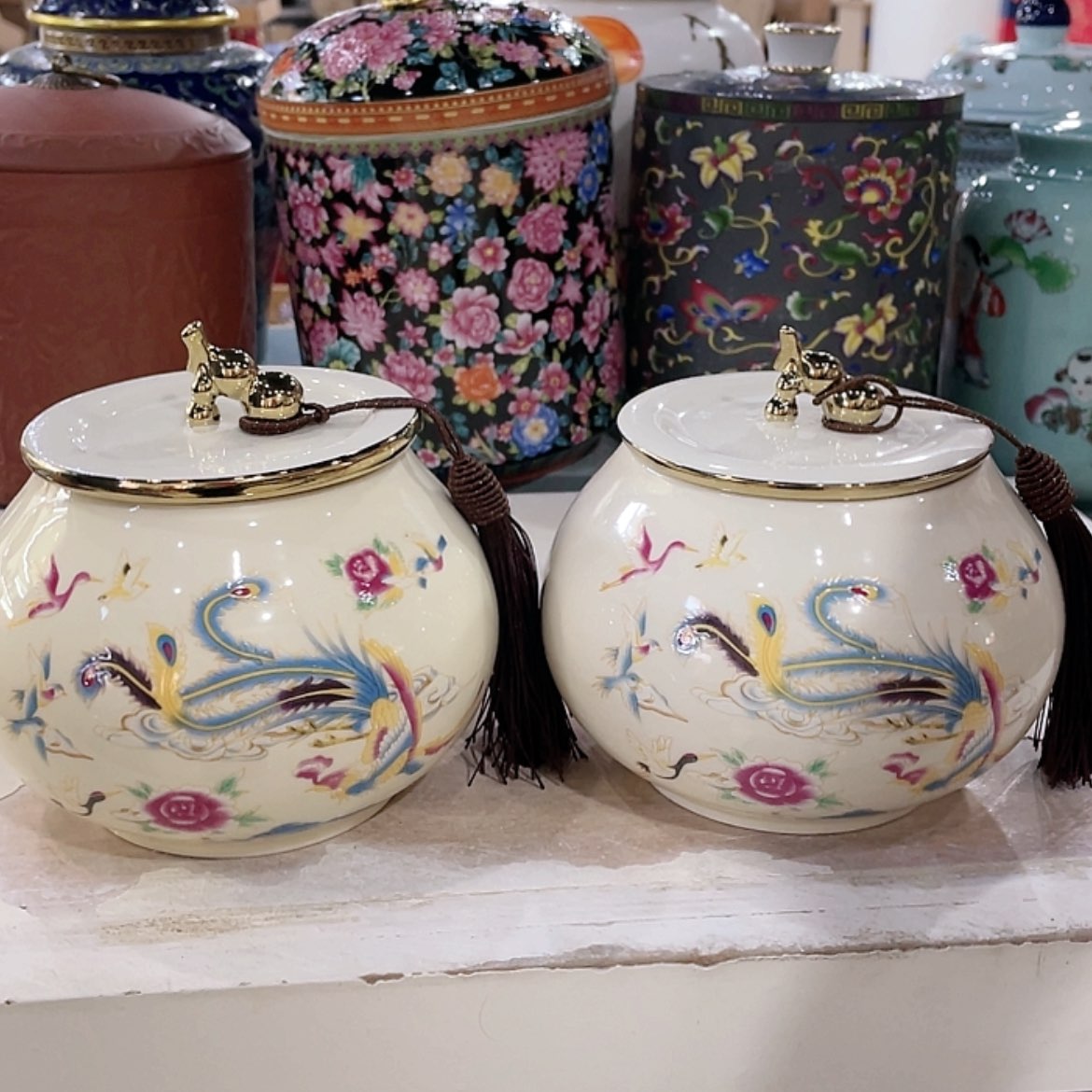 【闪购商品】罐陶瓷茶叶罐密封罐