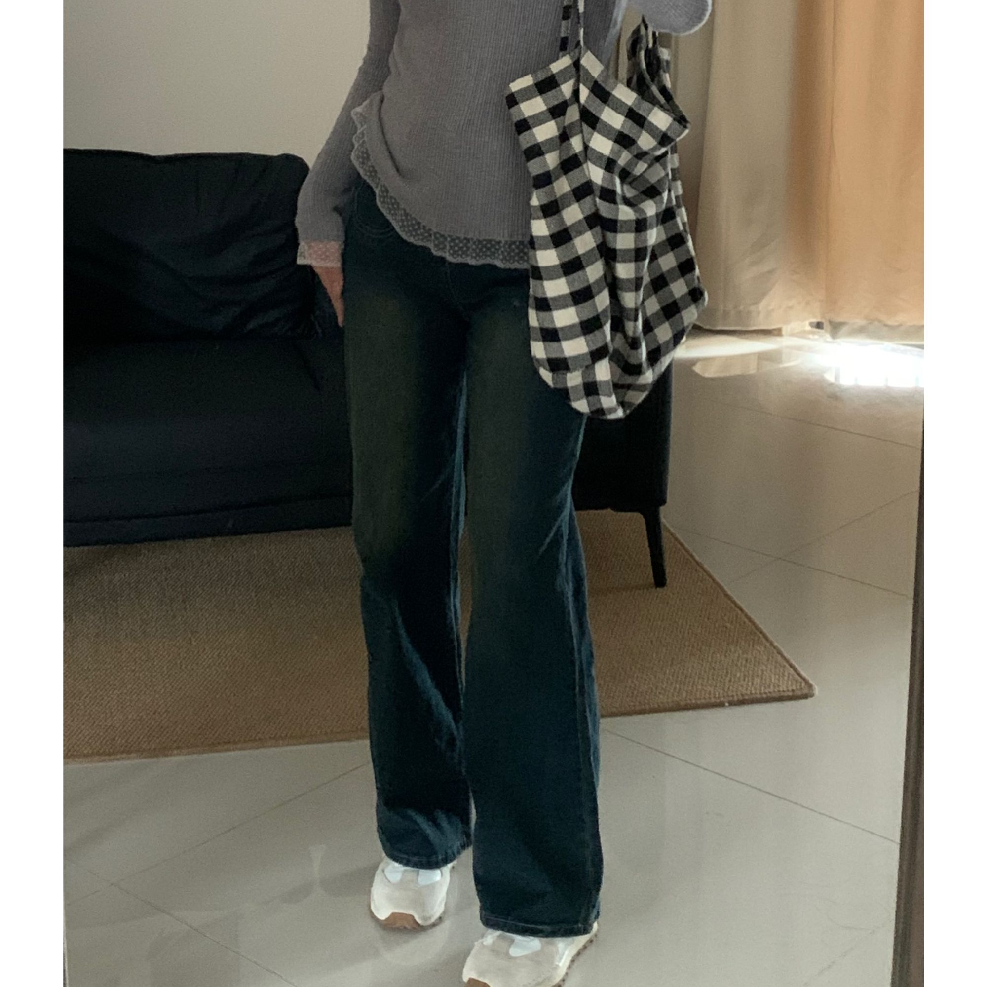 【 直筒瘦瘦裤】直筒垂坠感牛仔裤休闲百搭显高裤