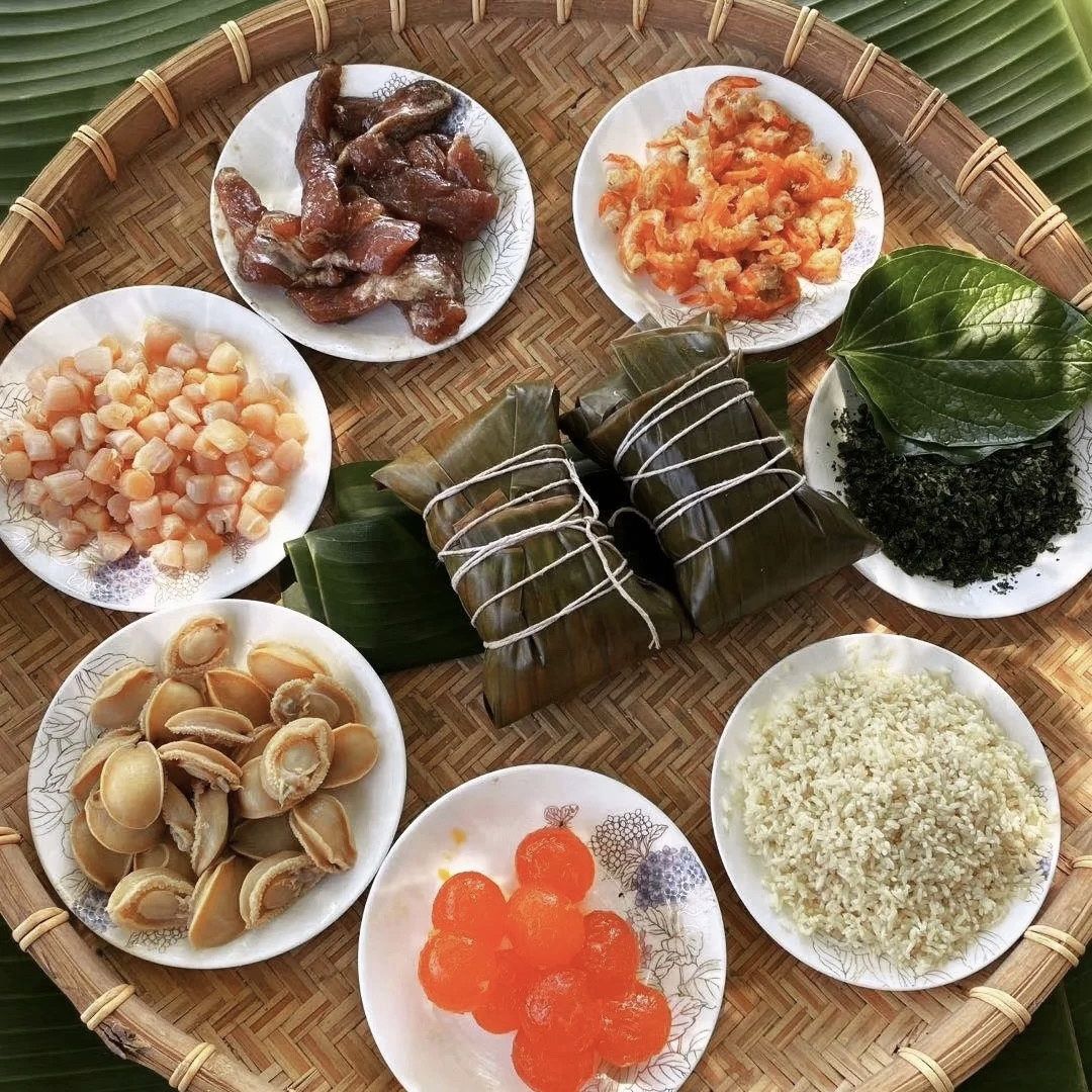 批发粽子海鲜鲍鱼粽湛江特产正宗硇洲海鲜粽海味干货送礼佳品爆款