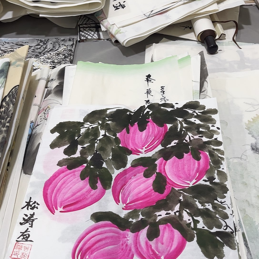 国画H精品国画作品