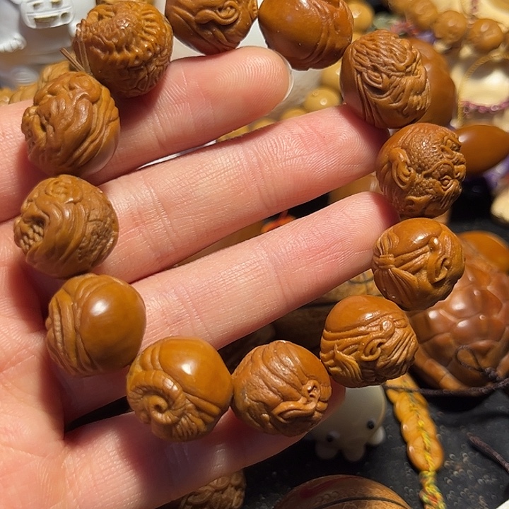 橄榄核手串/手链十二生肖恶僧