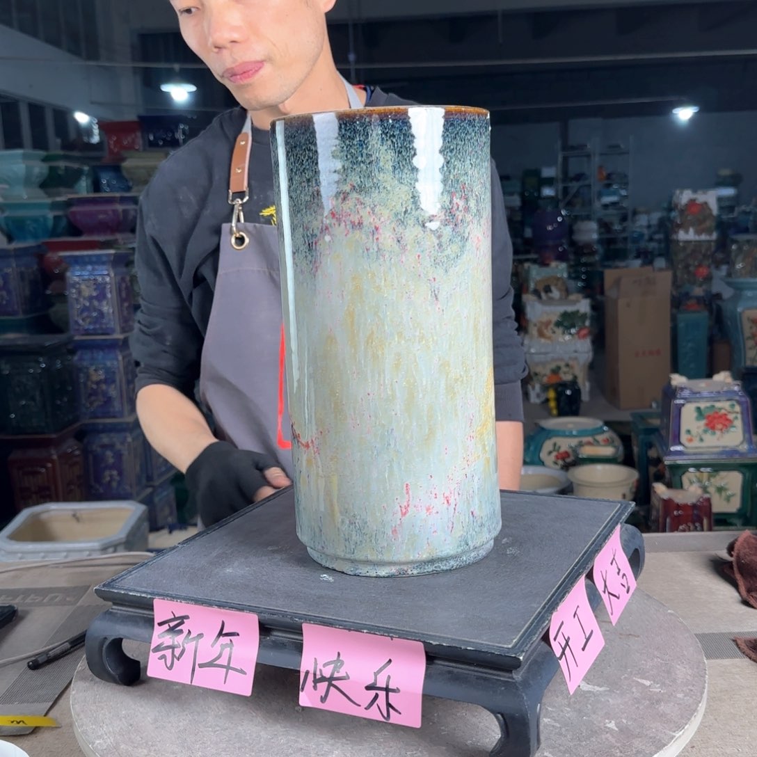 一风堂石湾花盆。