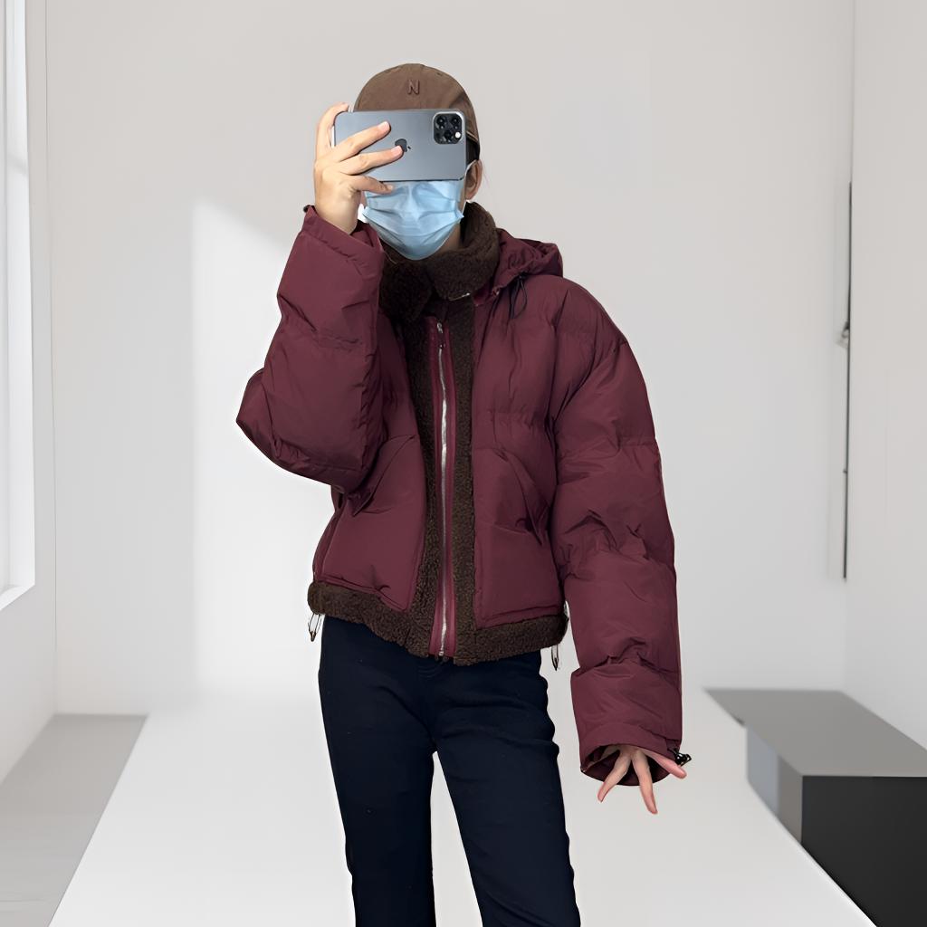 次仁卓嘎服装柜台༽新款高品质时尚百搭加厚短款外套➖04