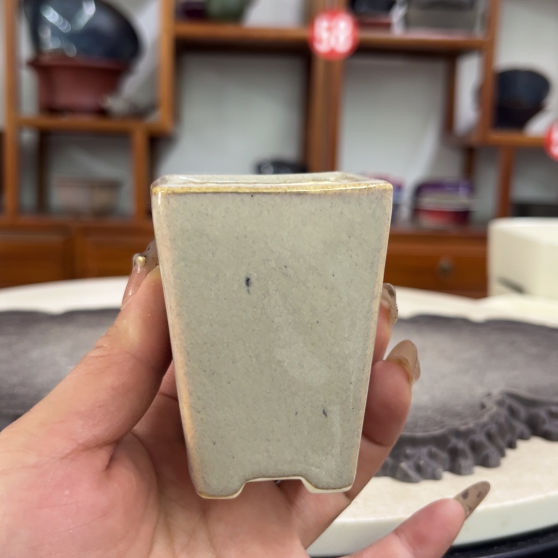 紫砂花盆瑕疵7-5。。。