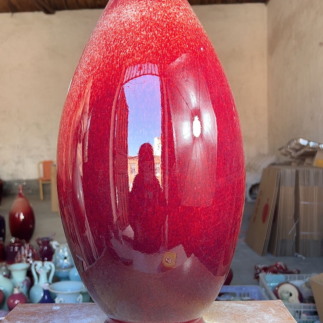 摆件郑家钧窑摆件微