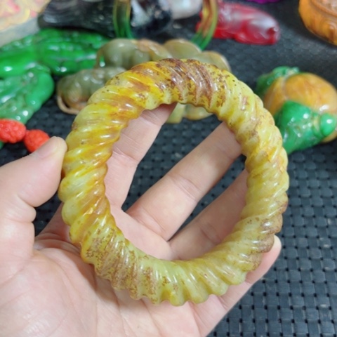 紫金钵盂菩提把件