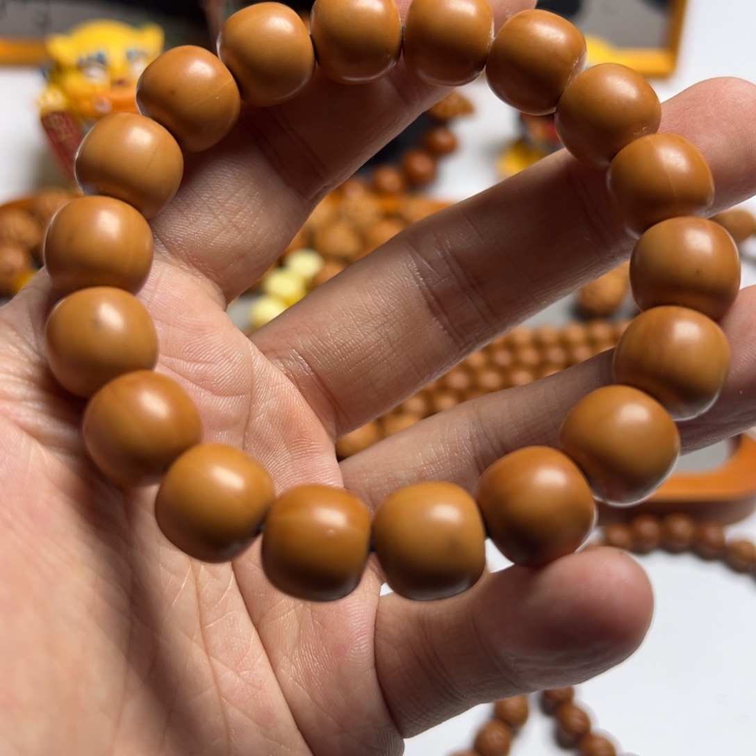 猴头核桃手串瑕疵油点黑点龙岩大老型尺寸13