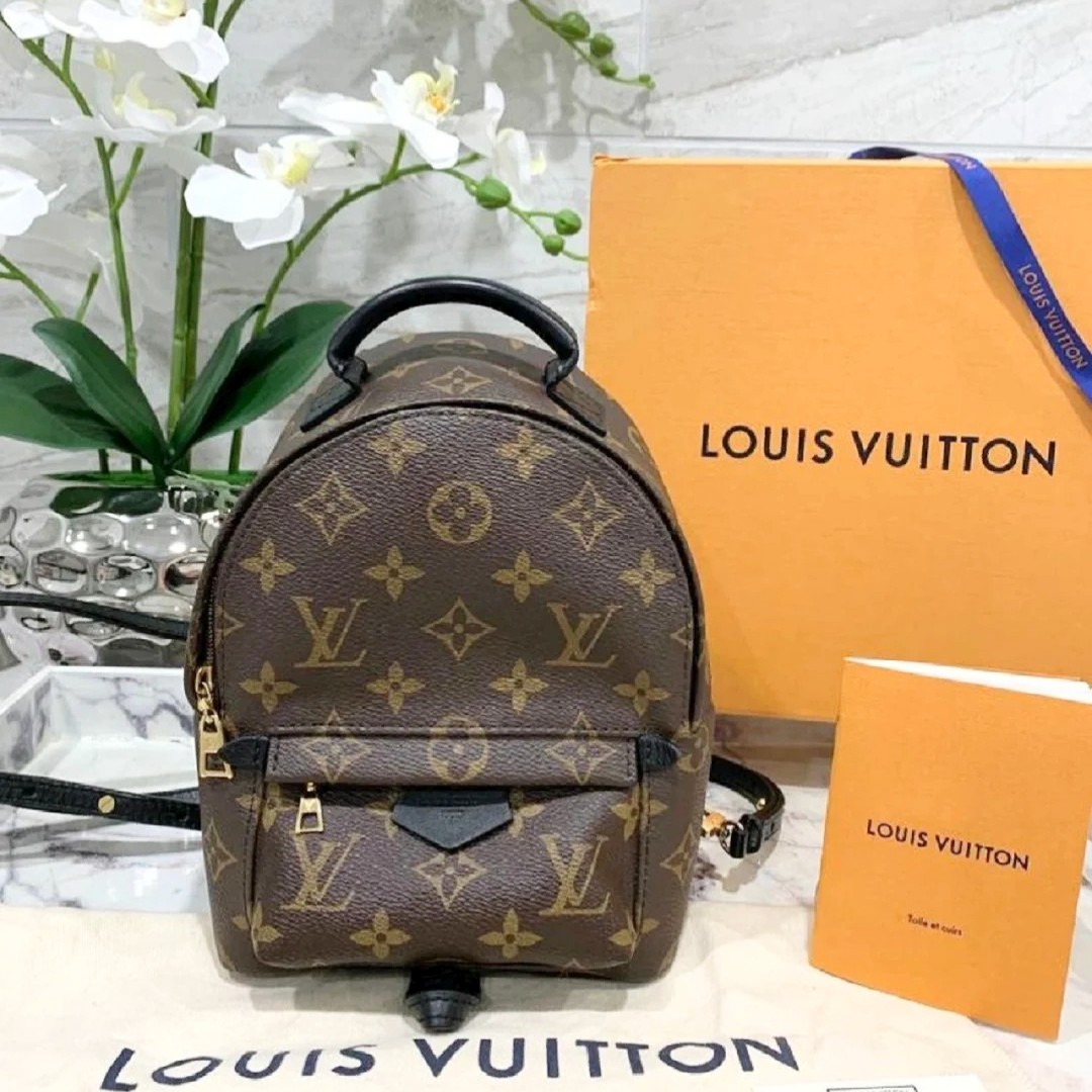 95新 LouisVuitton/路易威登 lv老花双肩mini包 25090048-03