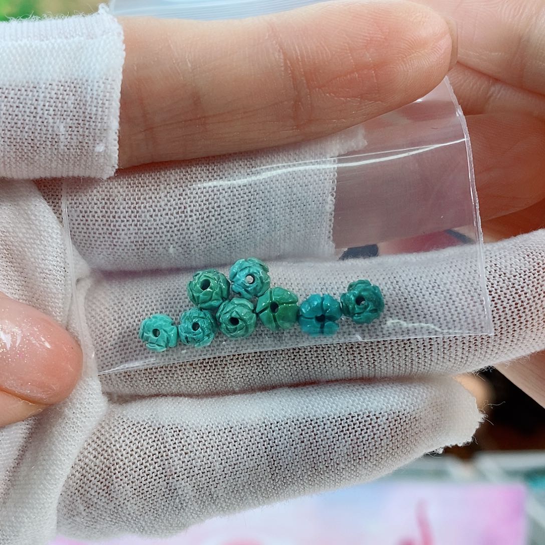 绿松石珠宝奇石未镶嵌