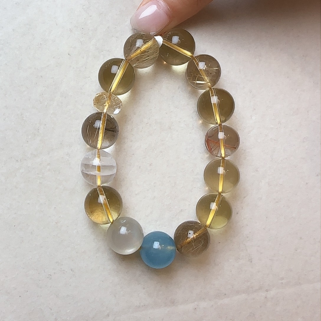 水晶手链未镶嵌苞*大气上档次