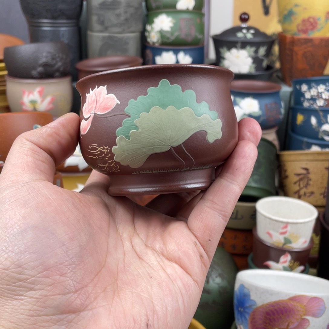 紫砂茶杯紫砂茶杯