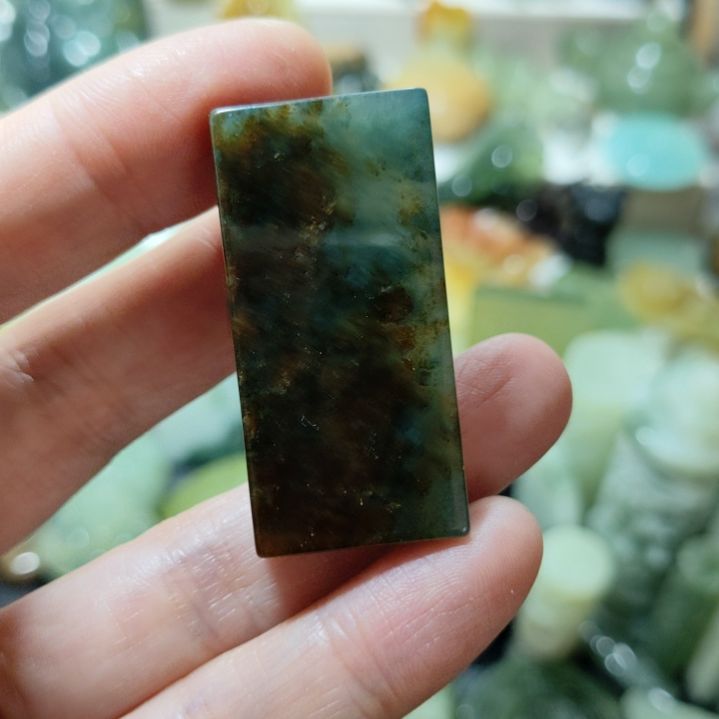 岫玉未镶嵌挂坠款式
