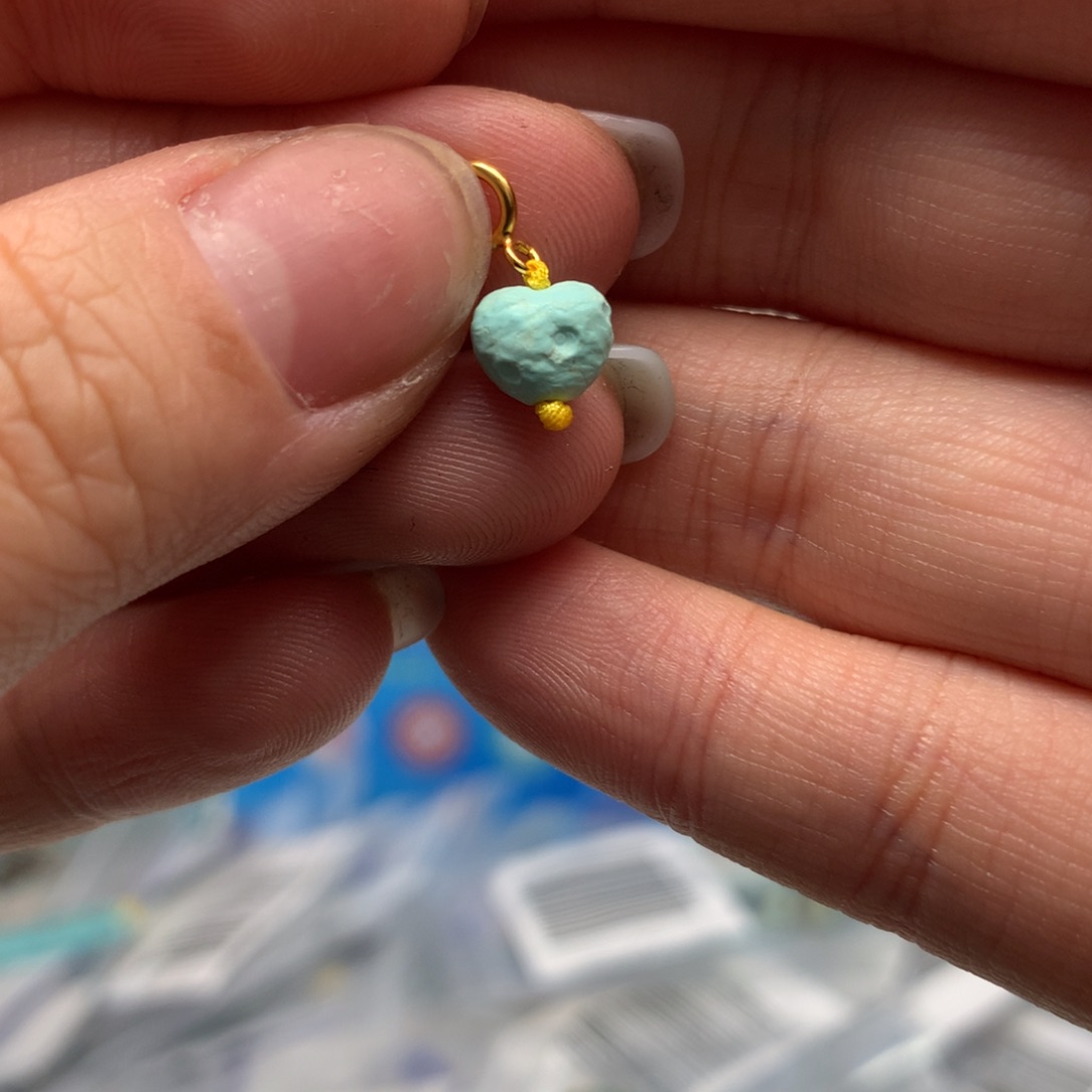 绿松石挂件未镶嵌