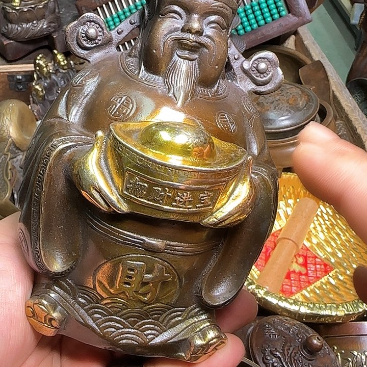 铜器办公室茶室摆件