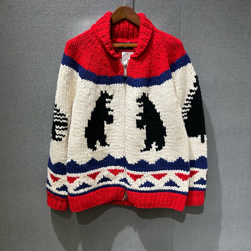 99新 maje  Dsquared2（pm）拼色羊毛开衫毛衣 m码/6126
