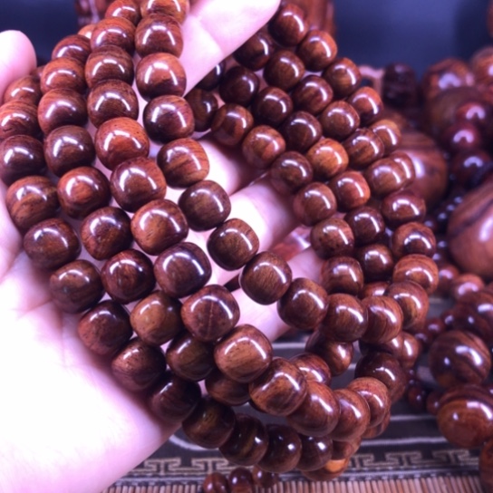 黄花梨/降香黄檀手串/手链1.0×1.0×108