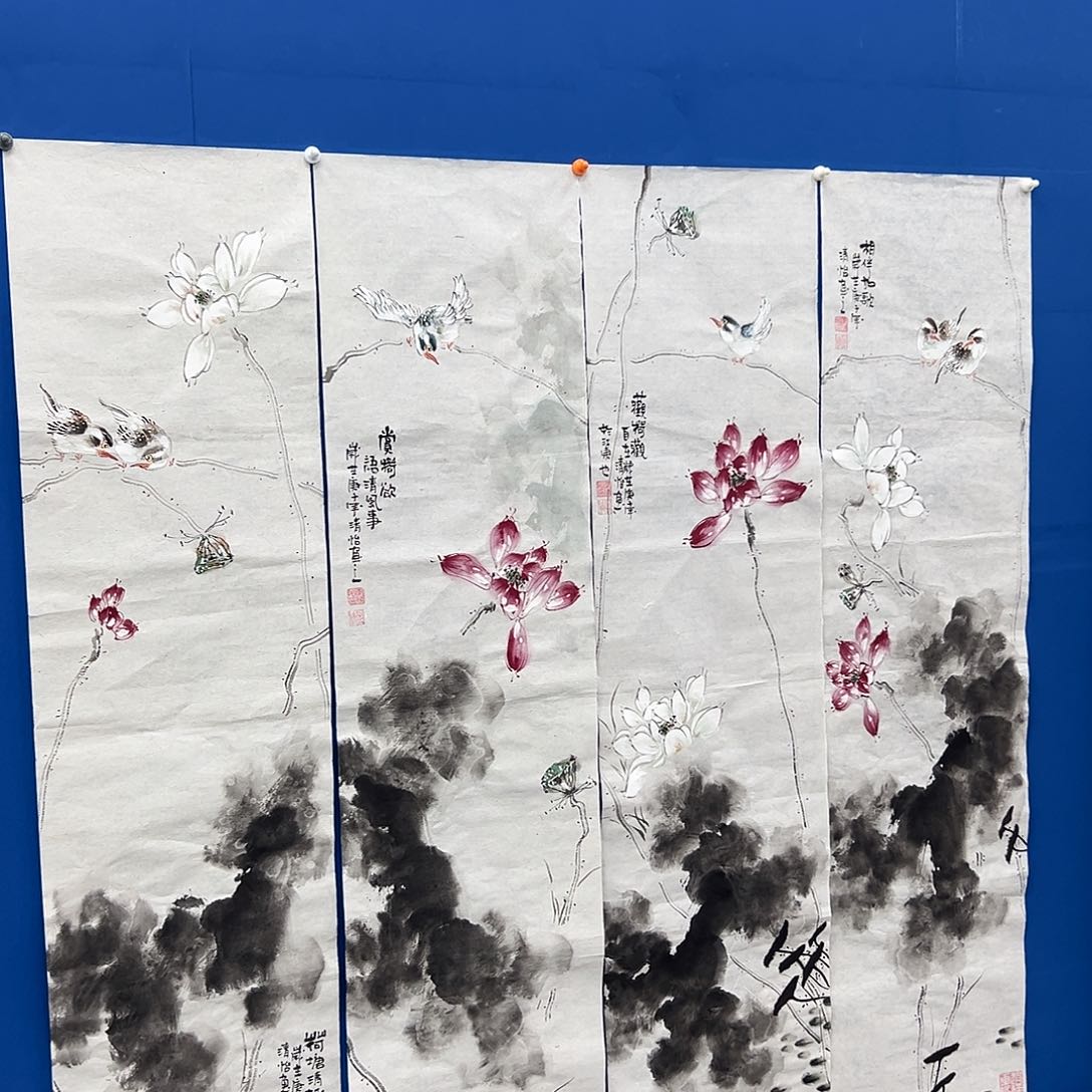 国画国画作品纯手绘