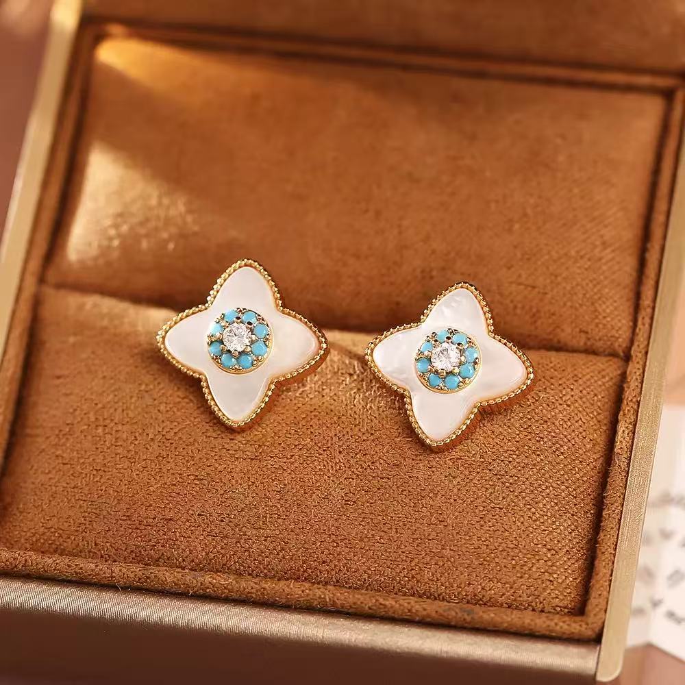 【奢品汇专柜/BEAUTY VENA】经典/时尚百搭/气质优雅/轻奢款/耳钉