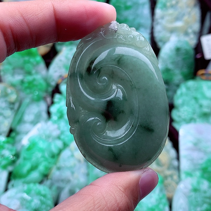 翡翠吊坠(不含链)未镶嵌