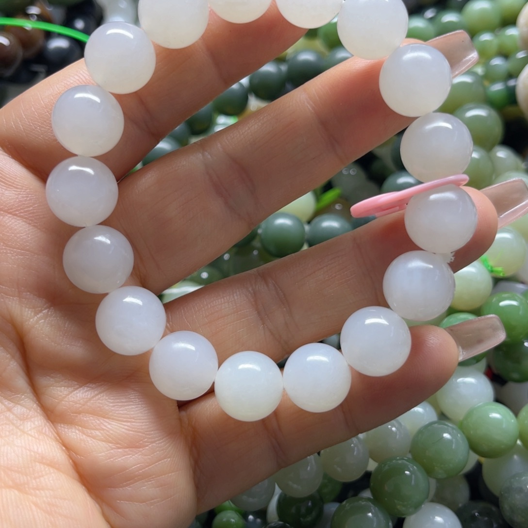 和田玉手链未镶嵌