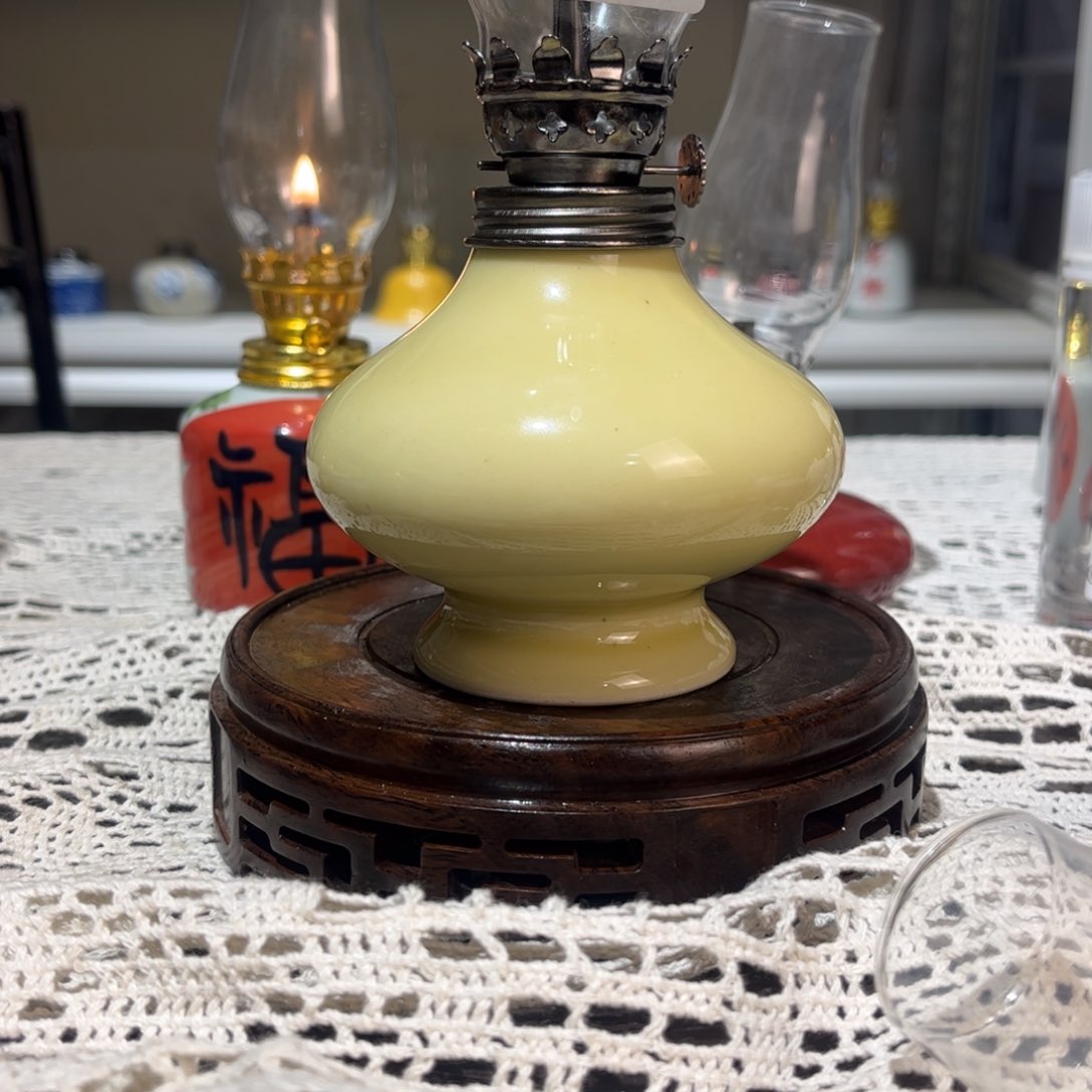 摆件景德镇陶瓷香薰灯