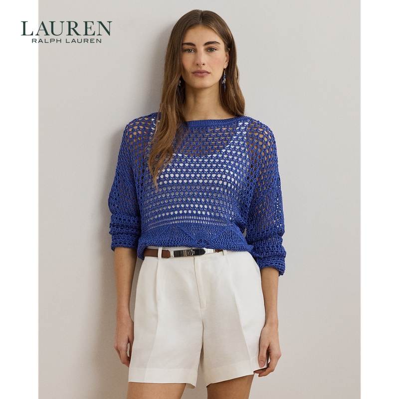 Lauren/拉夫劳伦女装 25年秋季网眼针织衫RL62610